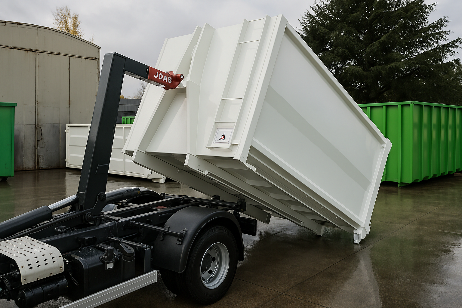 Benne 12m³ pour grands chantiers